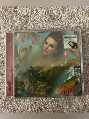 The Life of a Showgirl CD - Teal & Red Cover